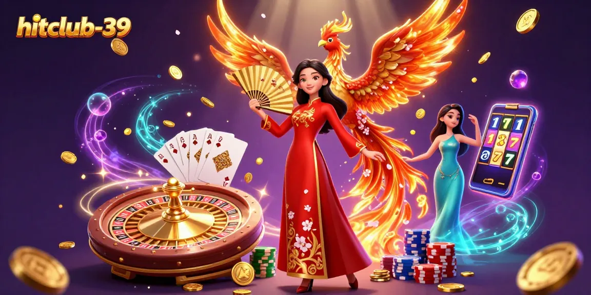 Experience thrilling gameplay at hitclub-39 with dynamic scenes of slots and casino action.