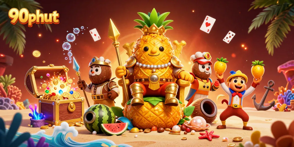 Experience thrilling gameplay at 90phut with our colorful casino scene packed with excitement.