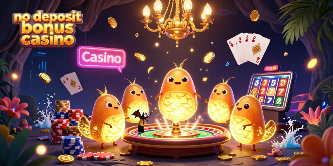 Experience the thrill of a no deposit bonus casino with vibrant characters and dynamic elements