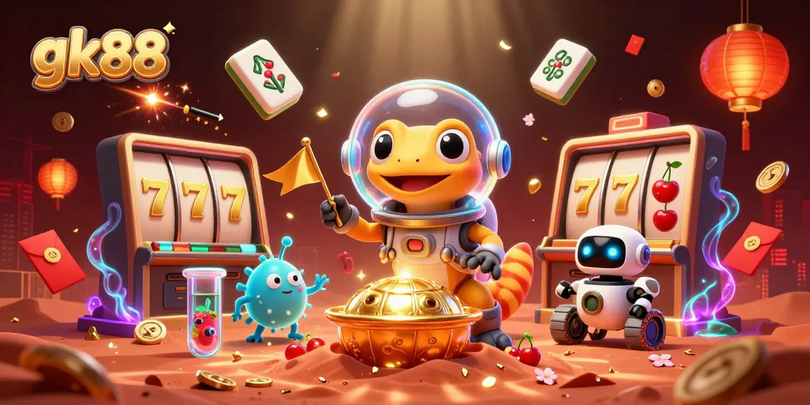 Win big with gk88 at the vibrant Martian casino featuring exciting slots and golden treasures