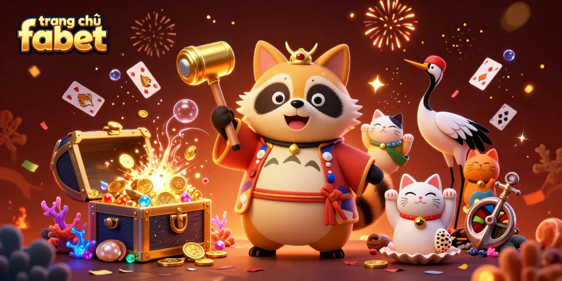 Experience the excitement at trang chủ fabet with festive characters and vibrant gaming elements.
