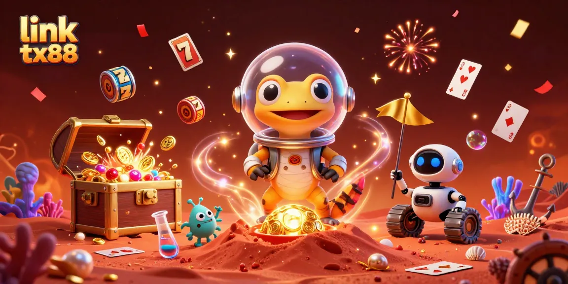 Expand your fortune at link tx88 with an adventurous Martian casino treasure hunt.
