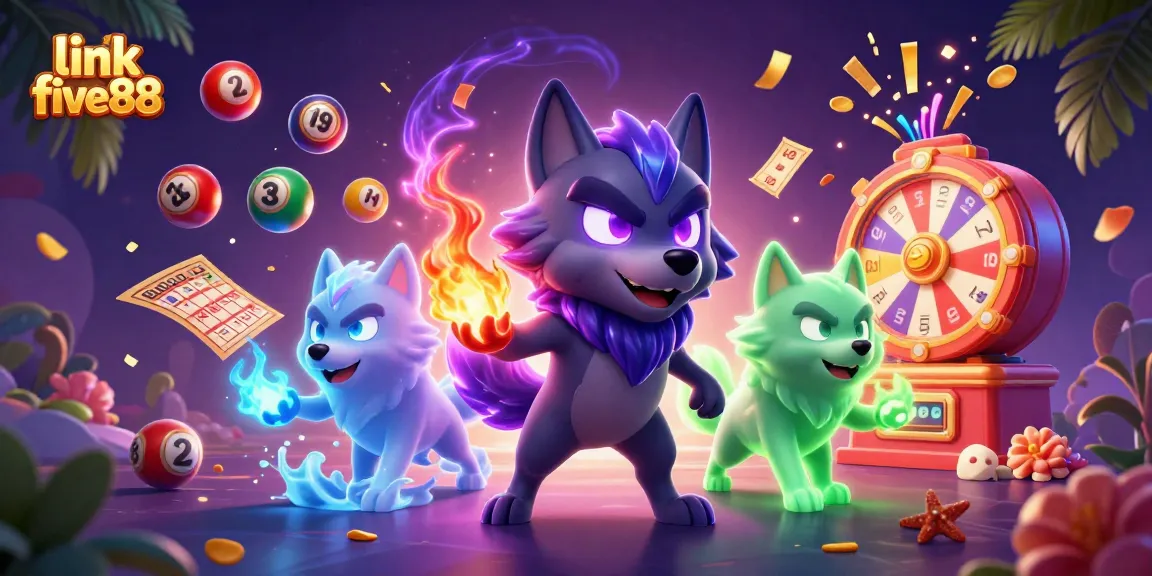 Experience thrilling excitement with link five88 as vibrant elements soar in a dynamic casino-themed scene.