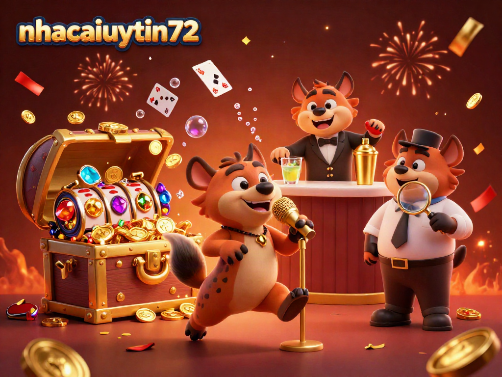 Experience thrilling fun at nhacaiuytin72 where hyenas run a comedy casino club