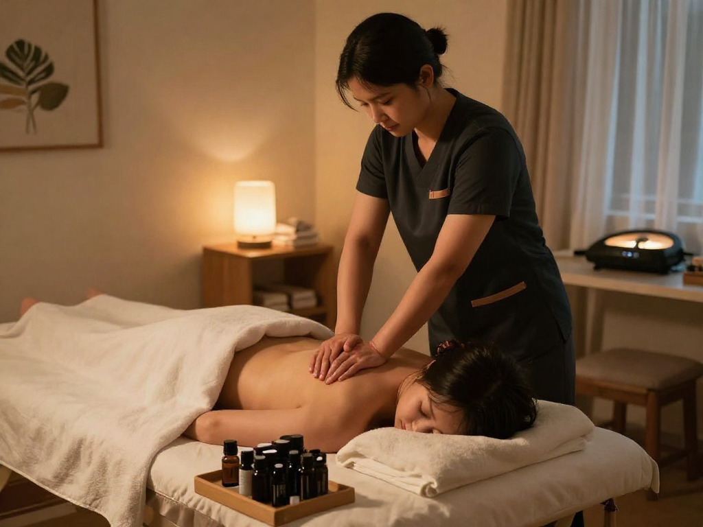 Experience premium 파주출장마사지 in a tranquil home setting with professional service.